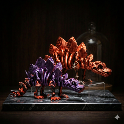 Stegosaurus | Flexi-Skelett | 3D-Druck Dinosaurier | Dino | 3DruckAS