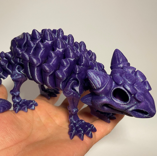 Flexi-Skelett Ankylosaurus – Dino Figur 9cm | 3DruckAS
