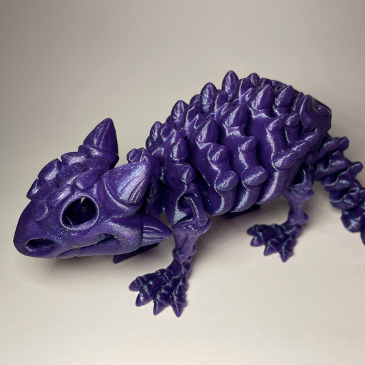 Flexi-Skelett Ankylosaurus – Dino Figur 9cm | 3DruckAS