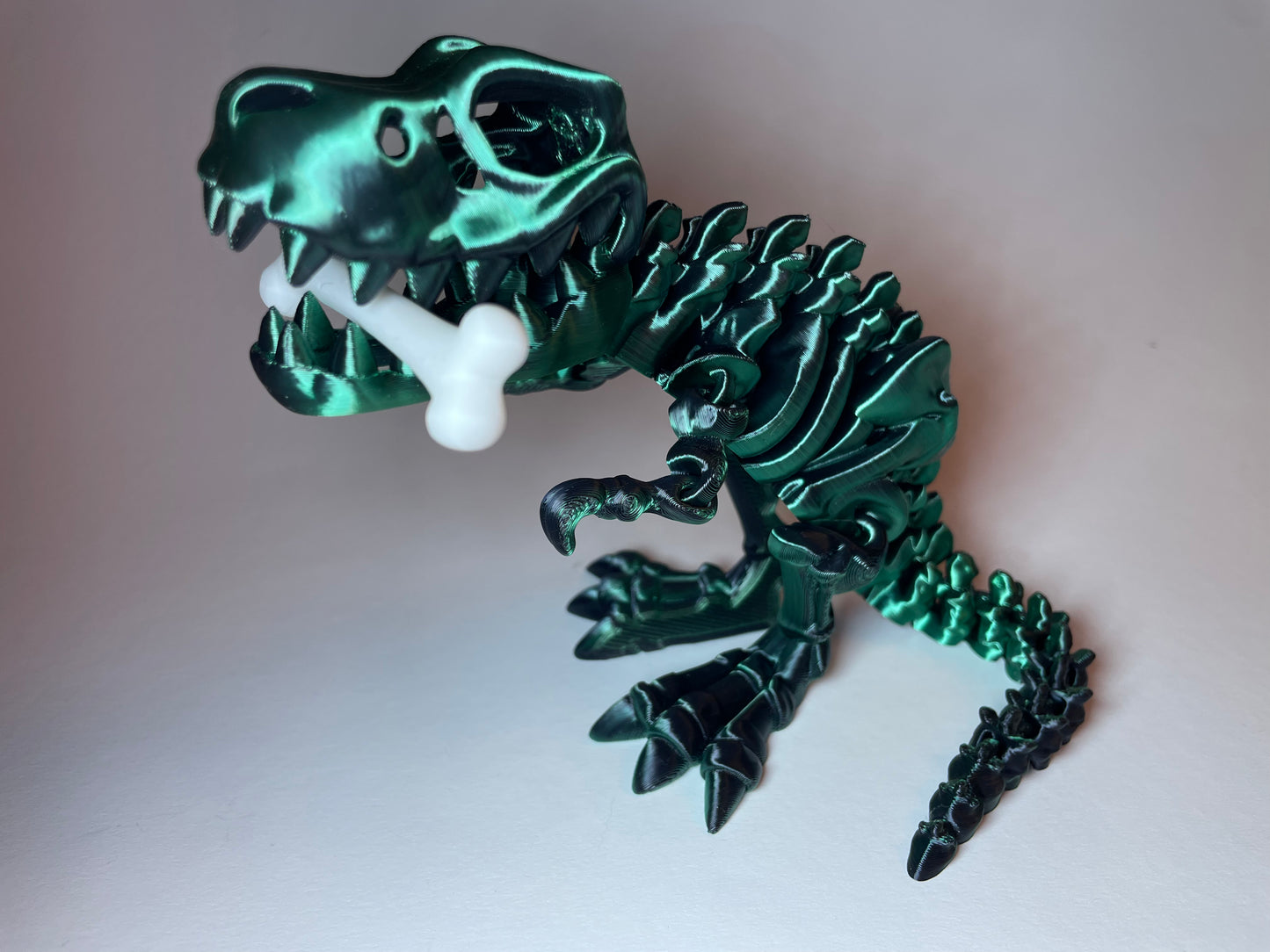 T-Rex Dinofigur aus PLA – stabil, flexibel und einzigartig designt