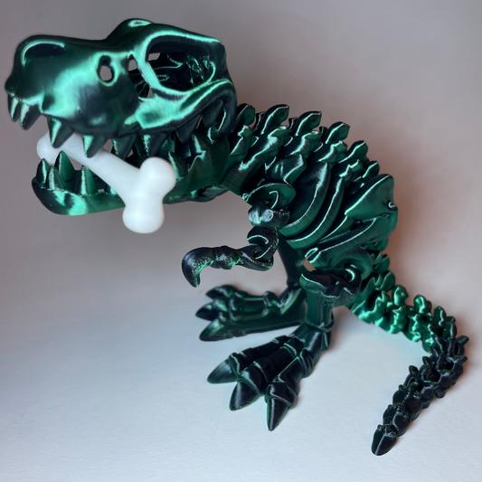 T-Rex Dinofigur aus PLA – stabil, flexibel und einzigartig designt