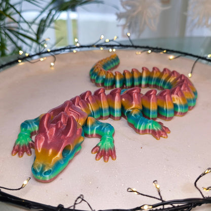 Flexi-Skelett Drache – Drachenfigur | 3DruckAS