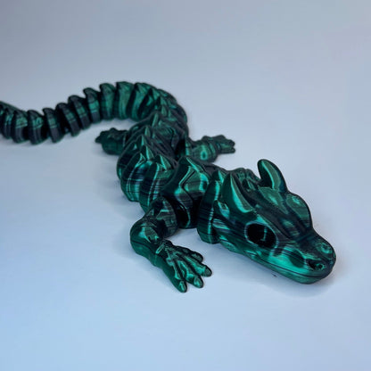 Flexi Skelett Drache aus PLA, 3D-gedruckt von 3DruckAS