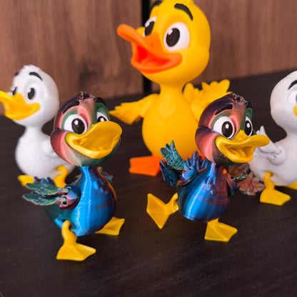 Flexi-Ente Sammelfigur – Quacksel | 3DruckAS