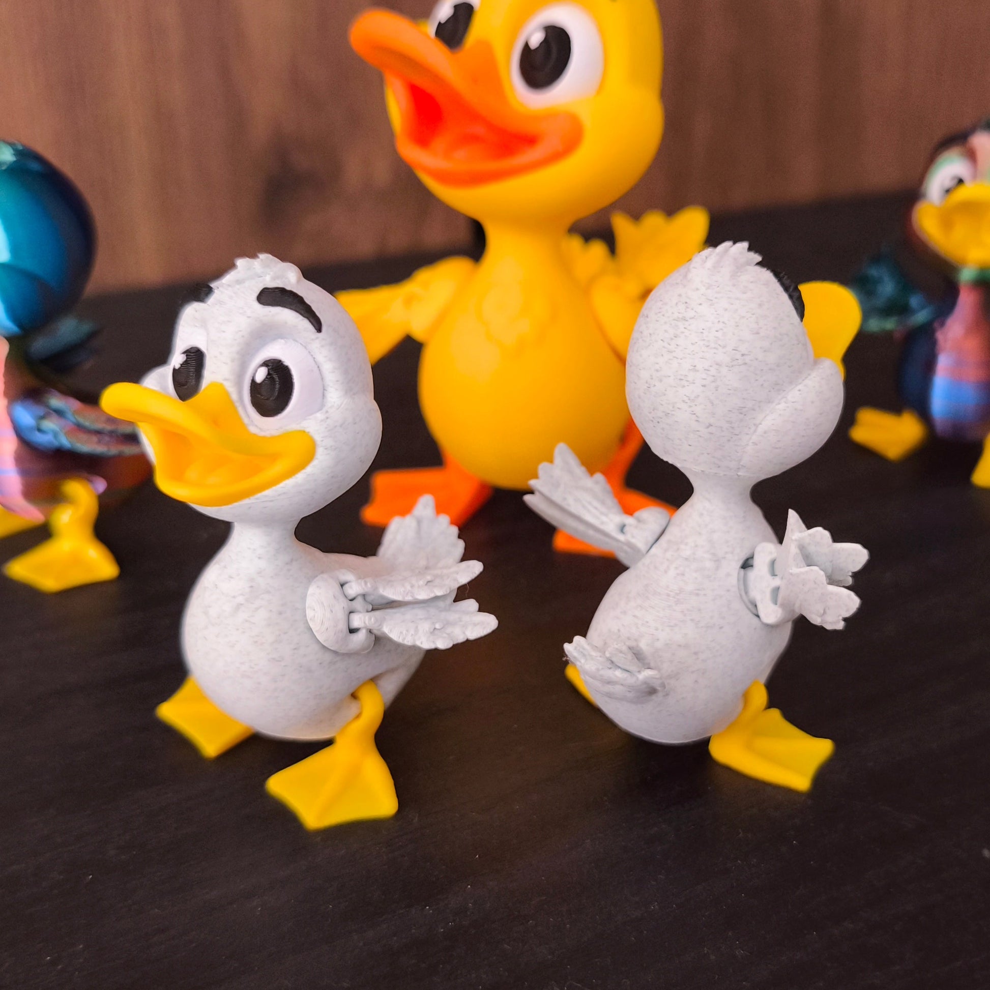 Flexi-Ente Sammelfigur – Quacksel | 3DruckAS