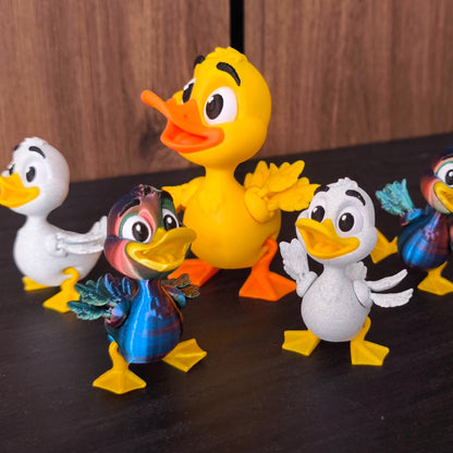 Flexi-Ente Sammelfigur – Quacksel | 3DruckAS