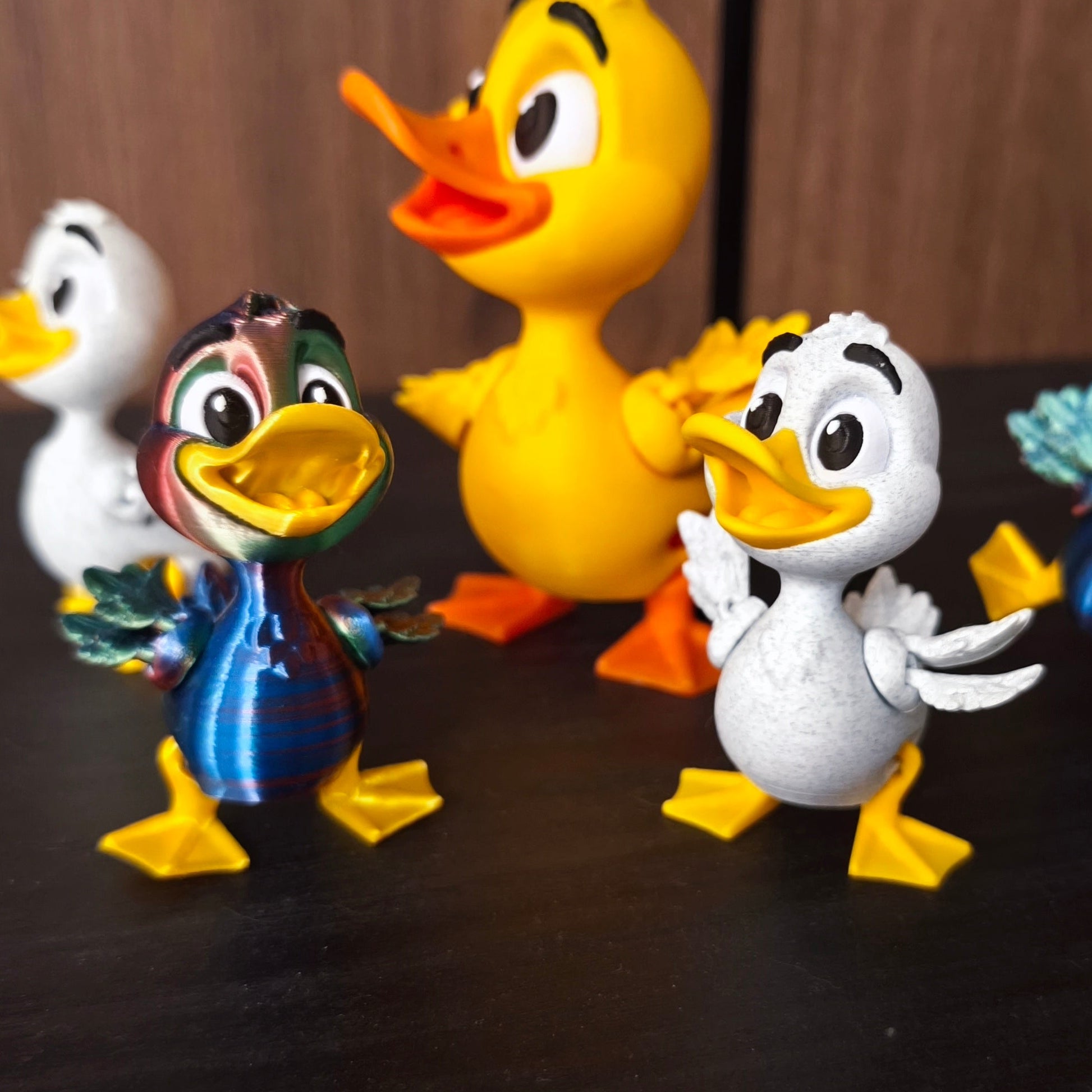Flexi-Ente Sammelfigur – Quacksel | 3DruckAS