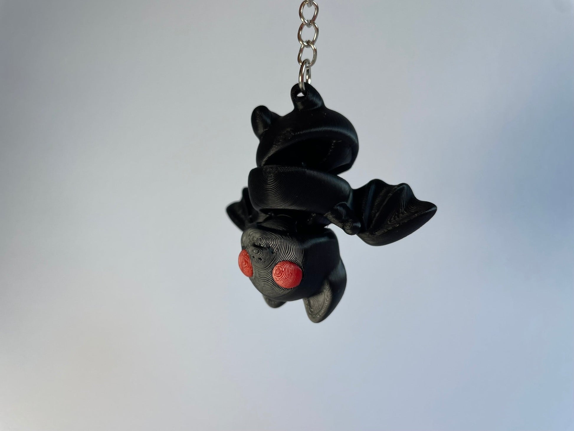 Flexibler Fledermaus Schlüsselanhänger Fernando – PLA Figur, 3DruckAS