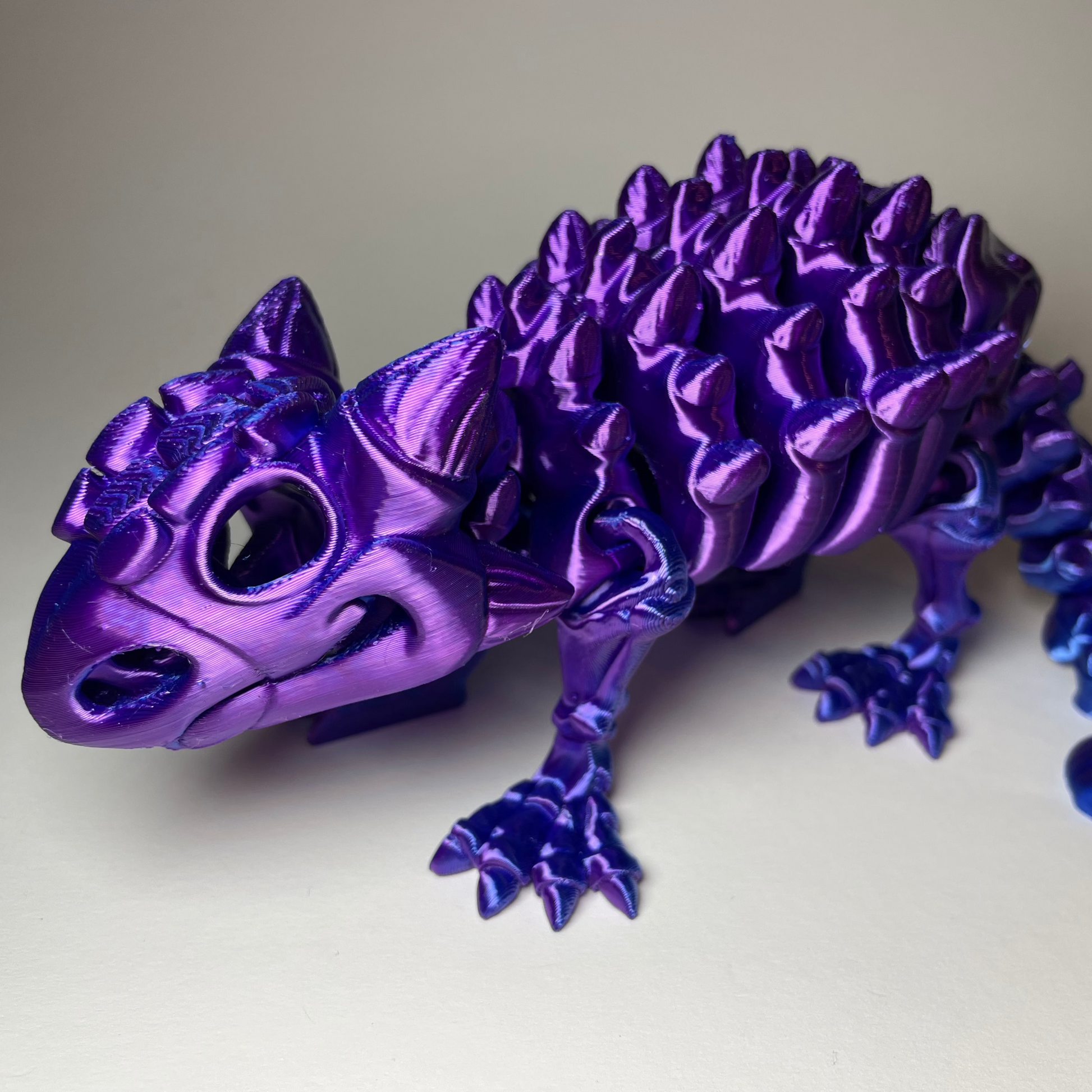 Flexi-Skelett Ankylosaurus – Dino Figur 9cm | 3DruckAS