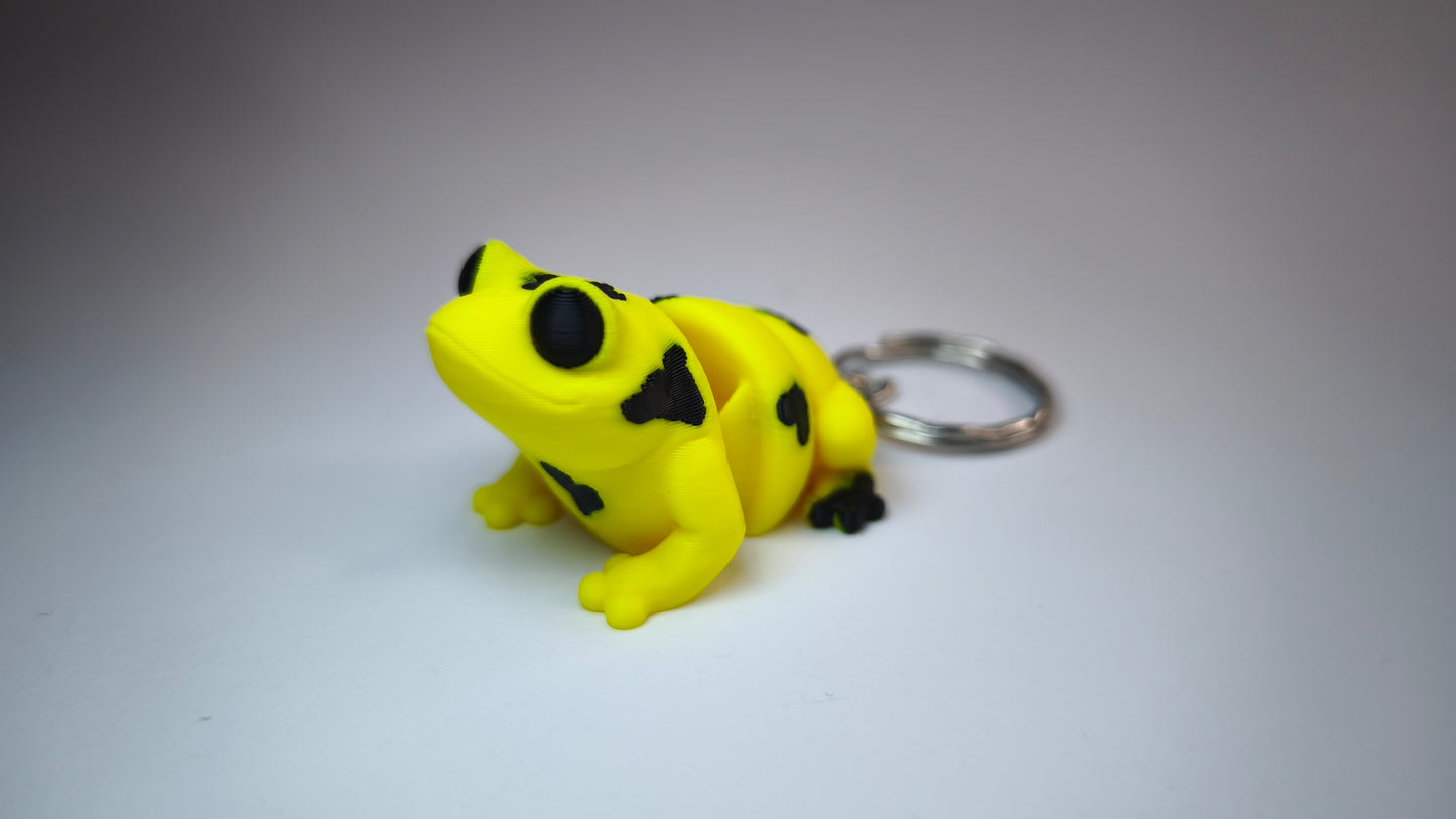 Klecksi der Flexi-Frosch – Schlüsselanhänger als Geschenk oder Sammlerstück
