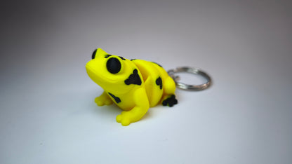Klecksi der Flexi-Frosch – Schlüsselanhänger als Geschenk oder Sammlerstück