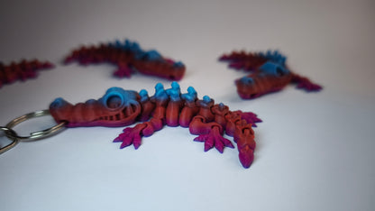 Krokodilskelett Kroko als flexible Sammlerfigur und Geschenkidee