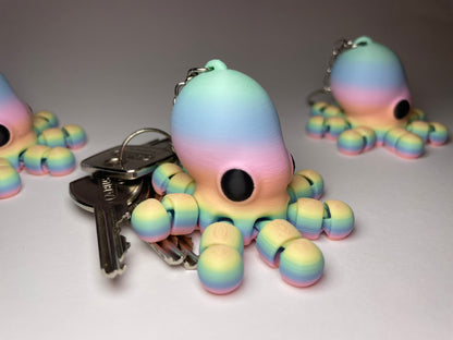 3D-gedruckter Flexi-Oktopus Oksana als Geschenk für Meerestier-Fans