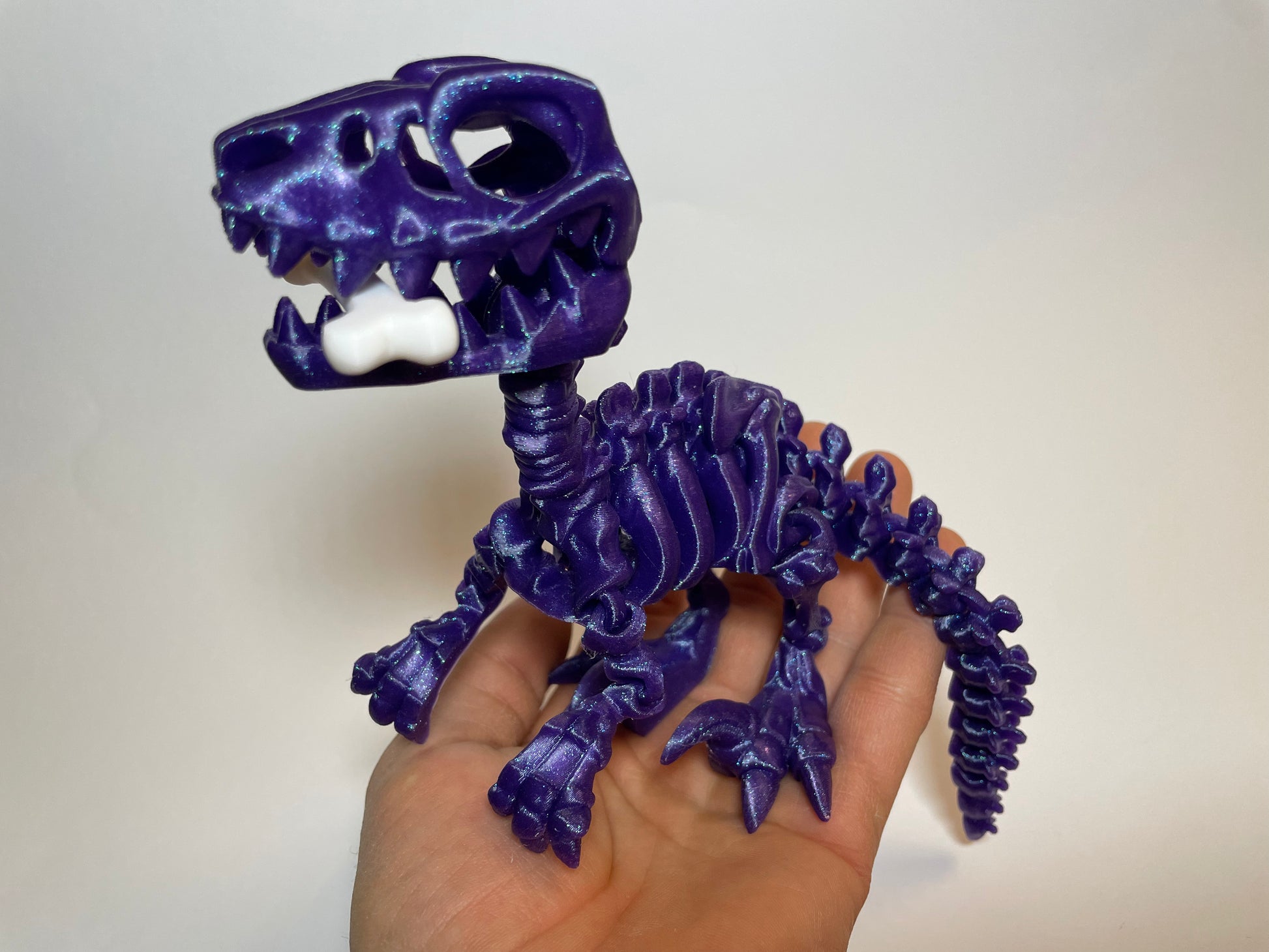Flexi-Raptor Figur mit besonderen PLA-Farben