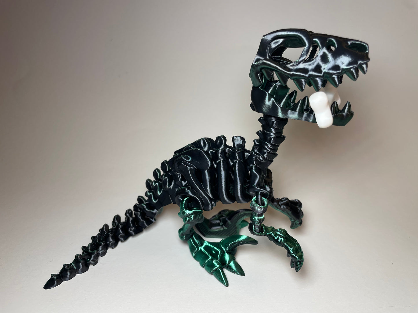 3D-gedruckte Dinosaurierfigur als Geschenkidee
