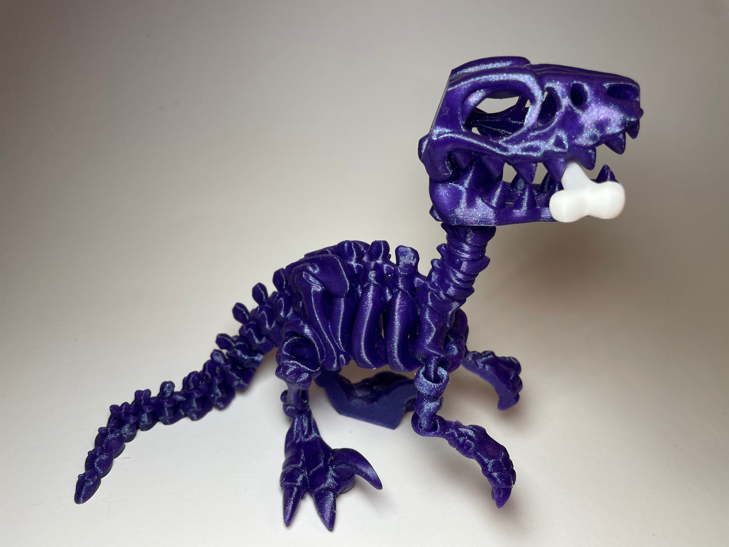 3D-gedrucktes Dino-Skelett aus hochwertigem PLA