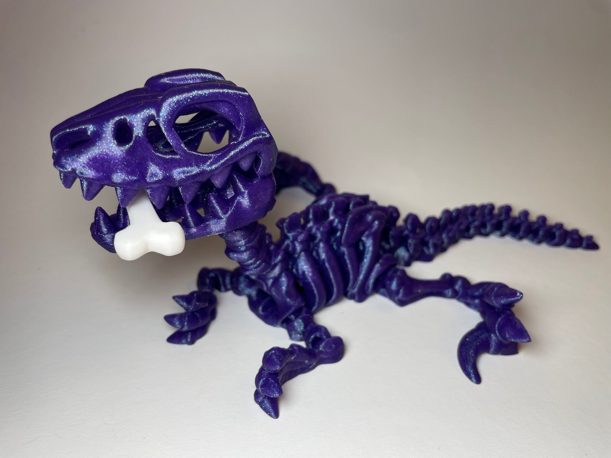 Sammlerfigur Raptor – bewegliches 3D-Modell