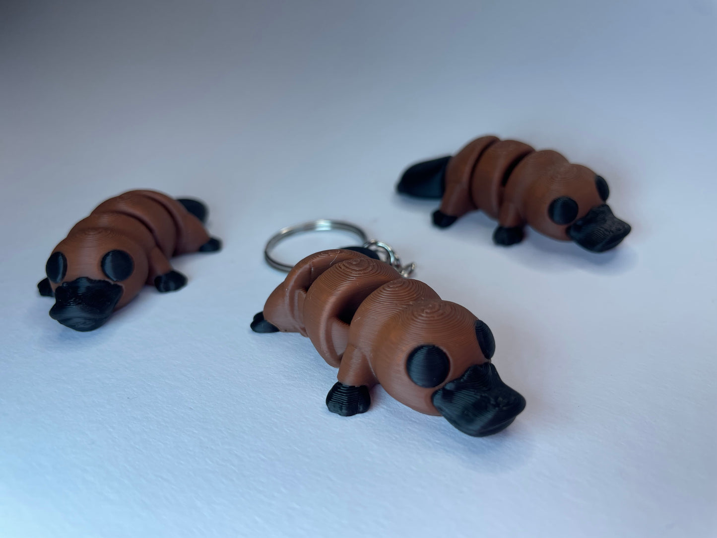 Flexi-Anhänger Fletcher – exotisches Schnabeltier-Design, 3D gedruckt