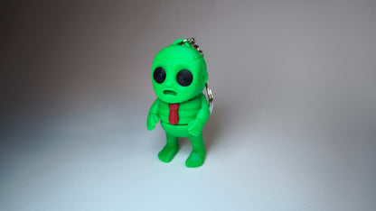 Morti der Flexi-Zombie – 3D-gedruckter Schlüsselanhänger aus PLA