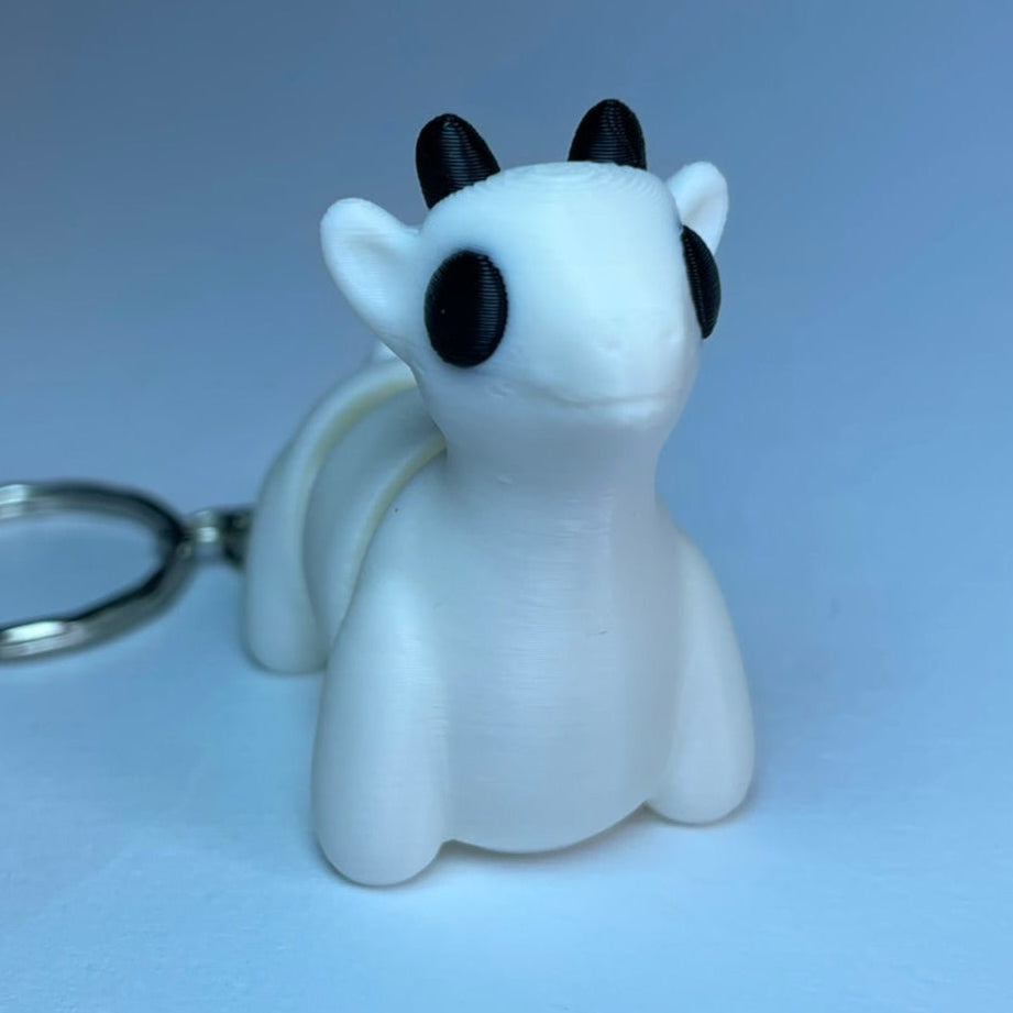 Helga die Ziege – 3D-gedruckter PLA-Schlüsselanhänger von 3DruckAS