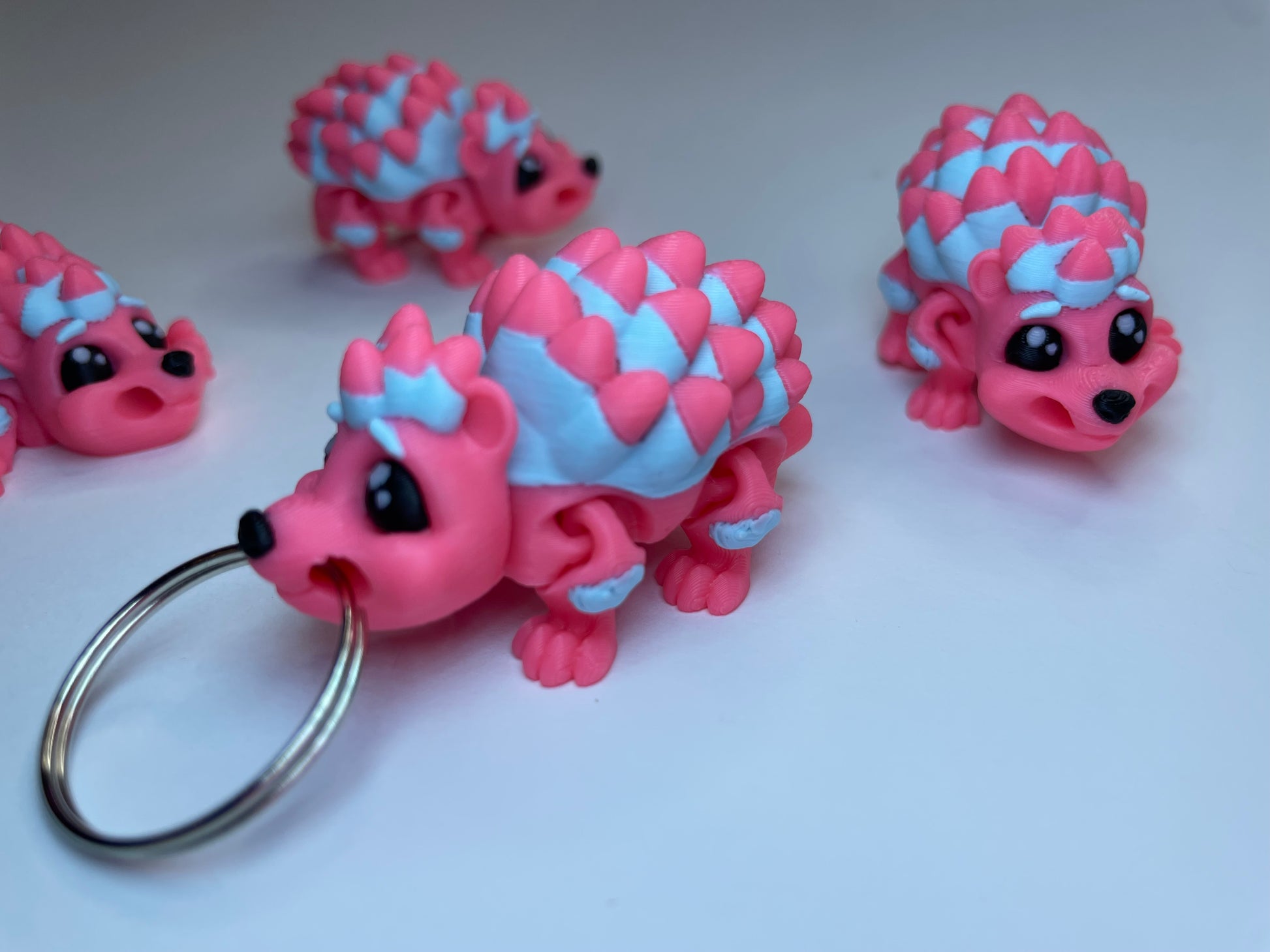 Ida die Igelin – PLA Schlüsselanhänger im 3D-Druck von 3DruckAS