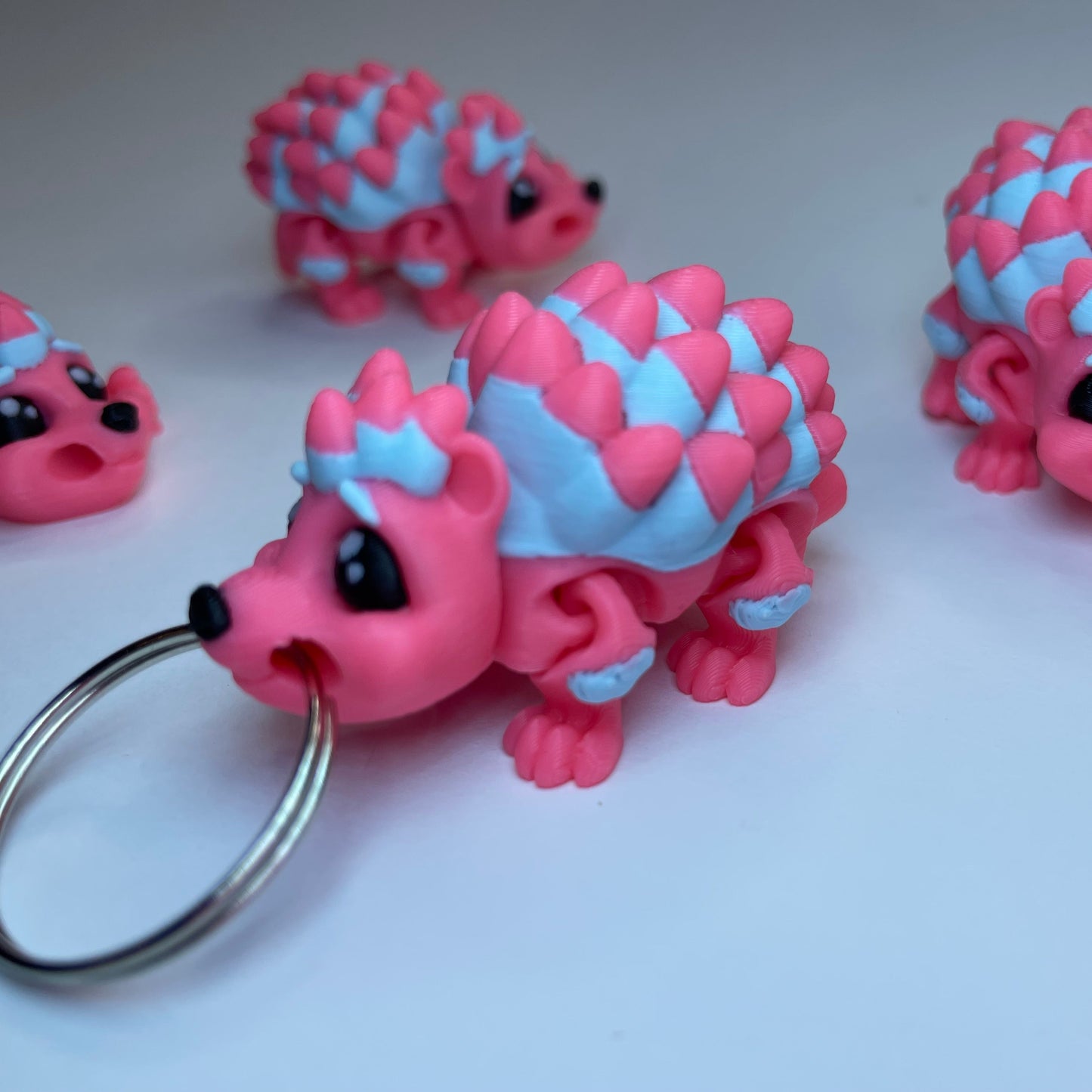 Ida die Igelin – PLA Schlüsselanhänger im 3D-Druck von 3DruckAS