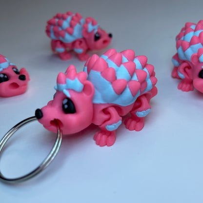 Ida die Igelin – PLA Schlüsselanhänger im 3D-Druck von 3DruckAS