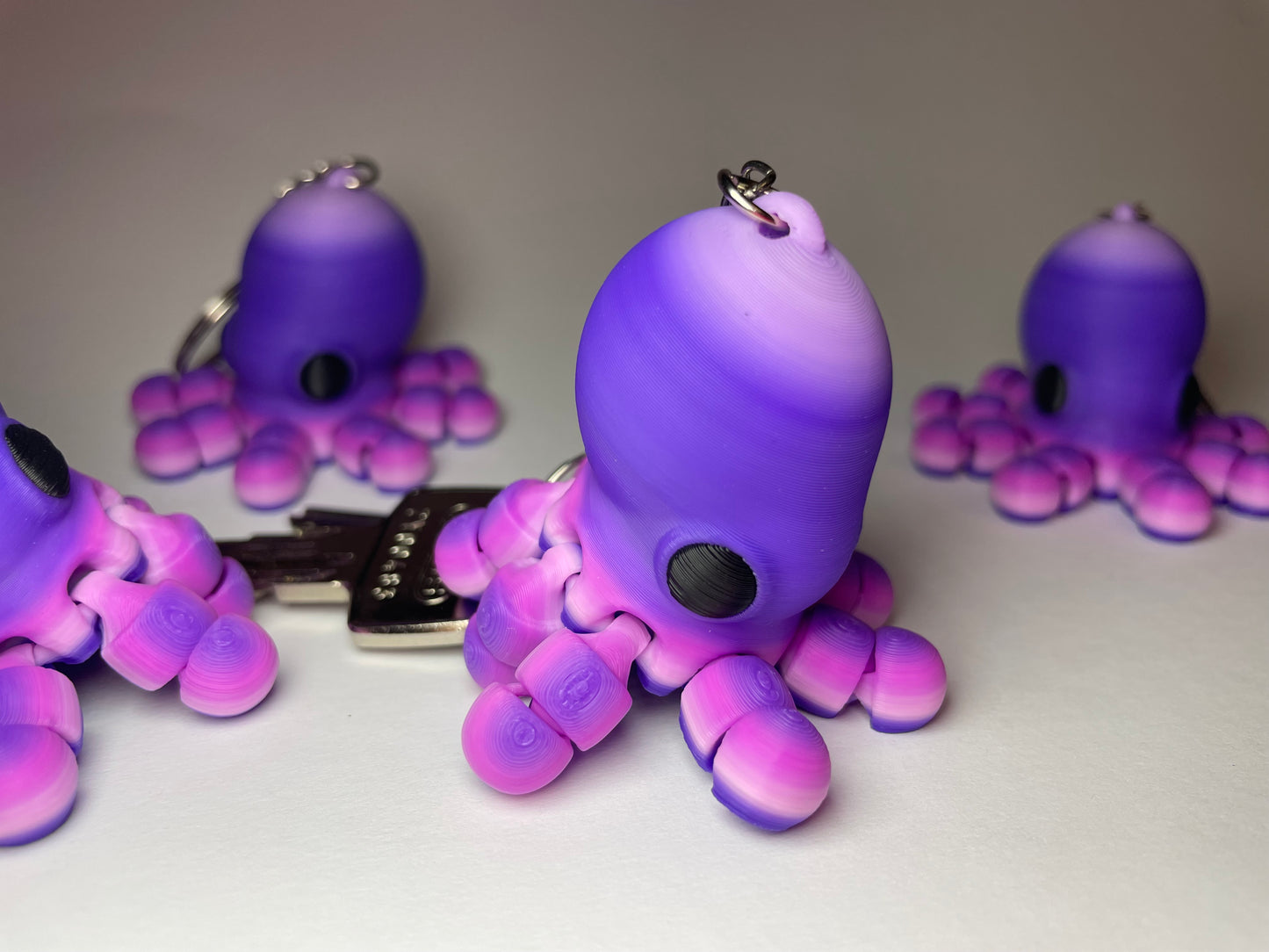 3D-gedruckter Flexi-Oktopus Jally als Sammler- und Geschenkfigur