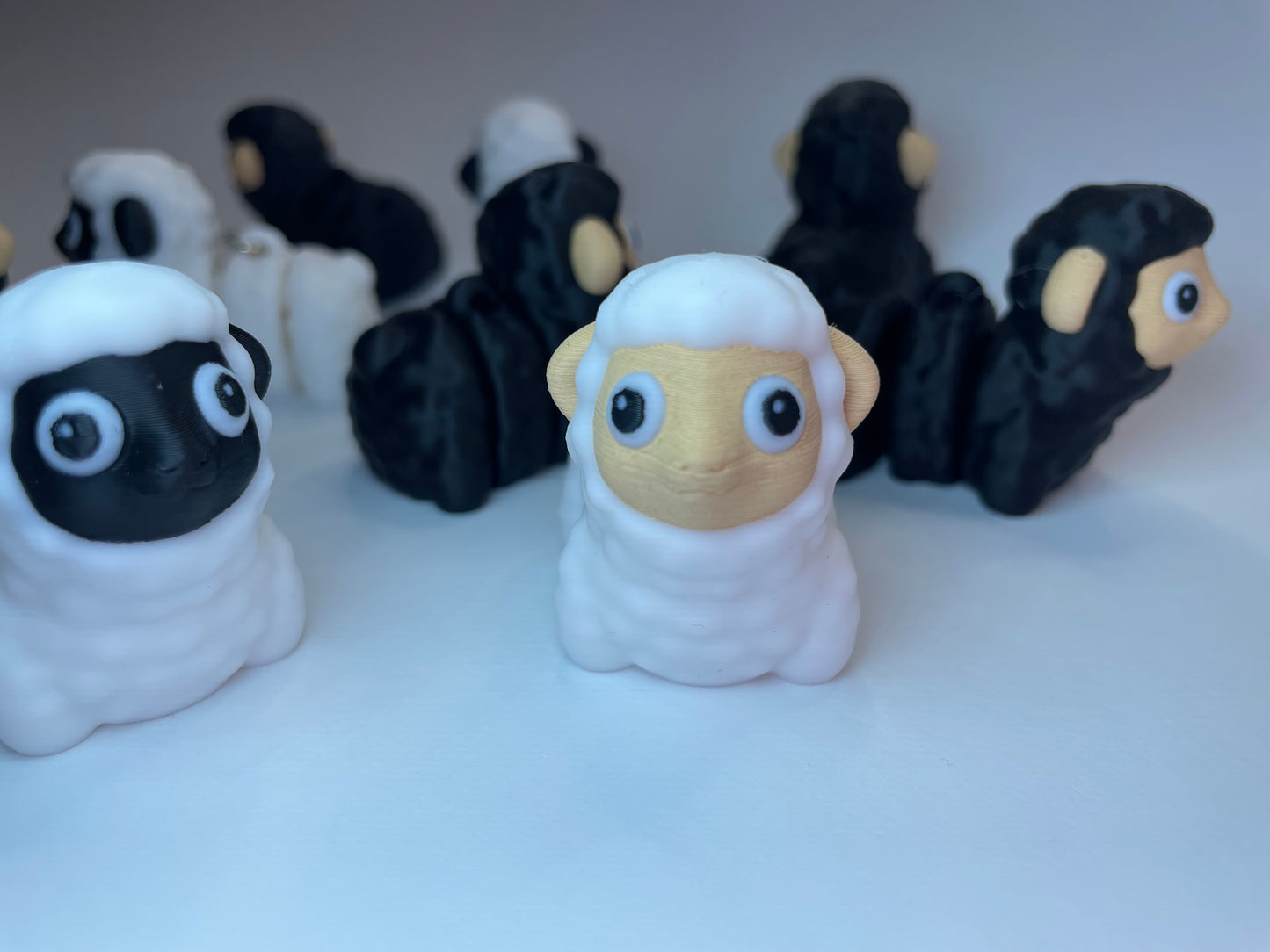 Kira das Schaf – origineller 3D-Schlüsselanhänger für Sammler & Tierfreunde