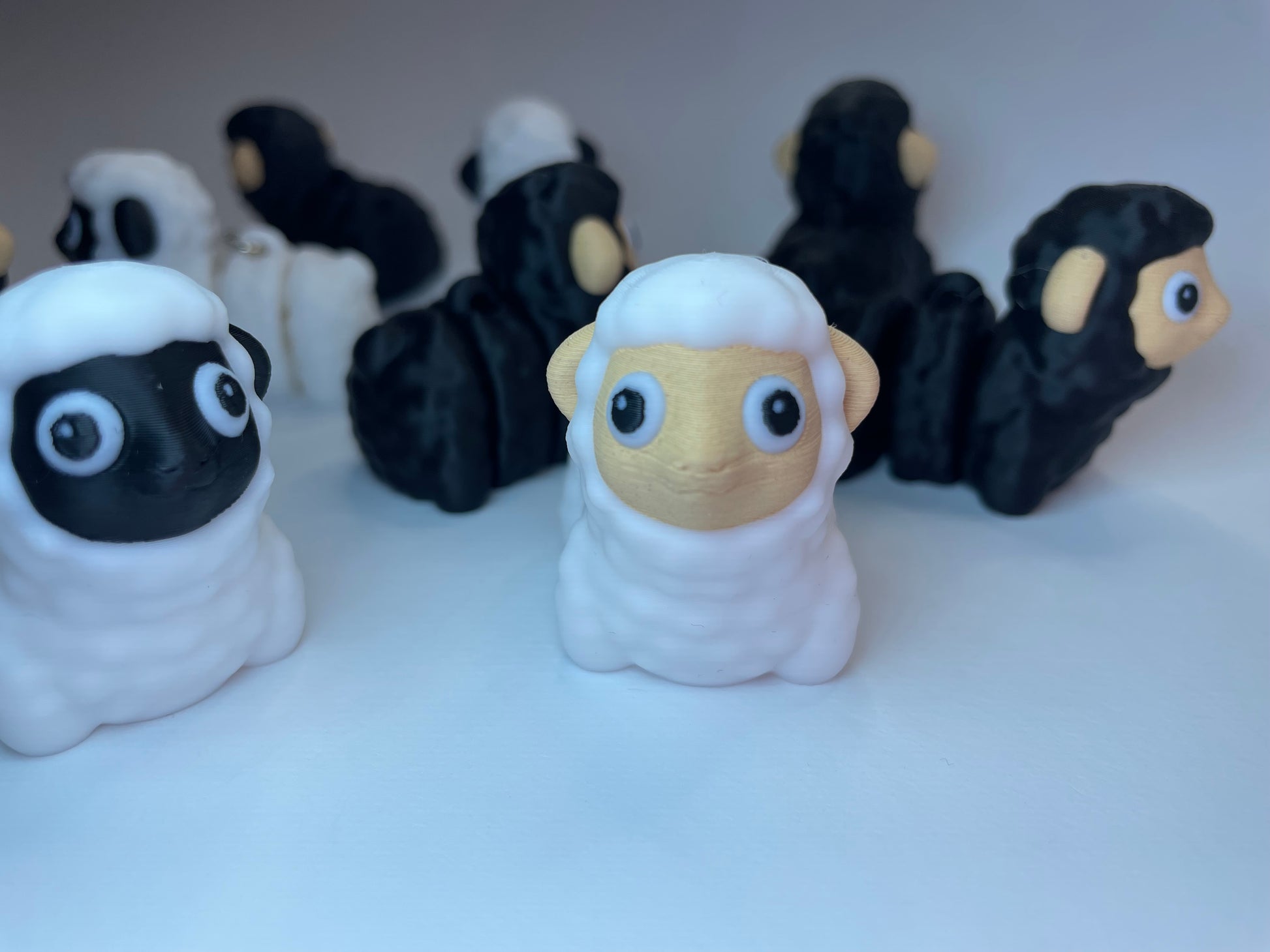 Kira das Schaf – origineller 3D-Schlüsselanhänger für Sammler & Tierfreunde