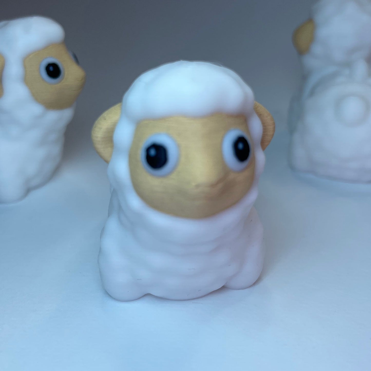 Schlüsselanhänger Kira – Schaf Figur im 3D-Druck