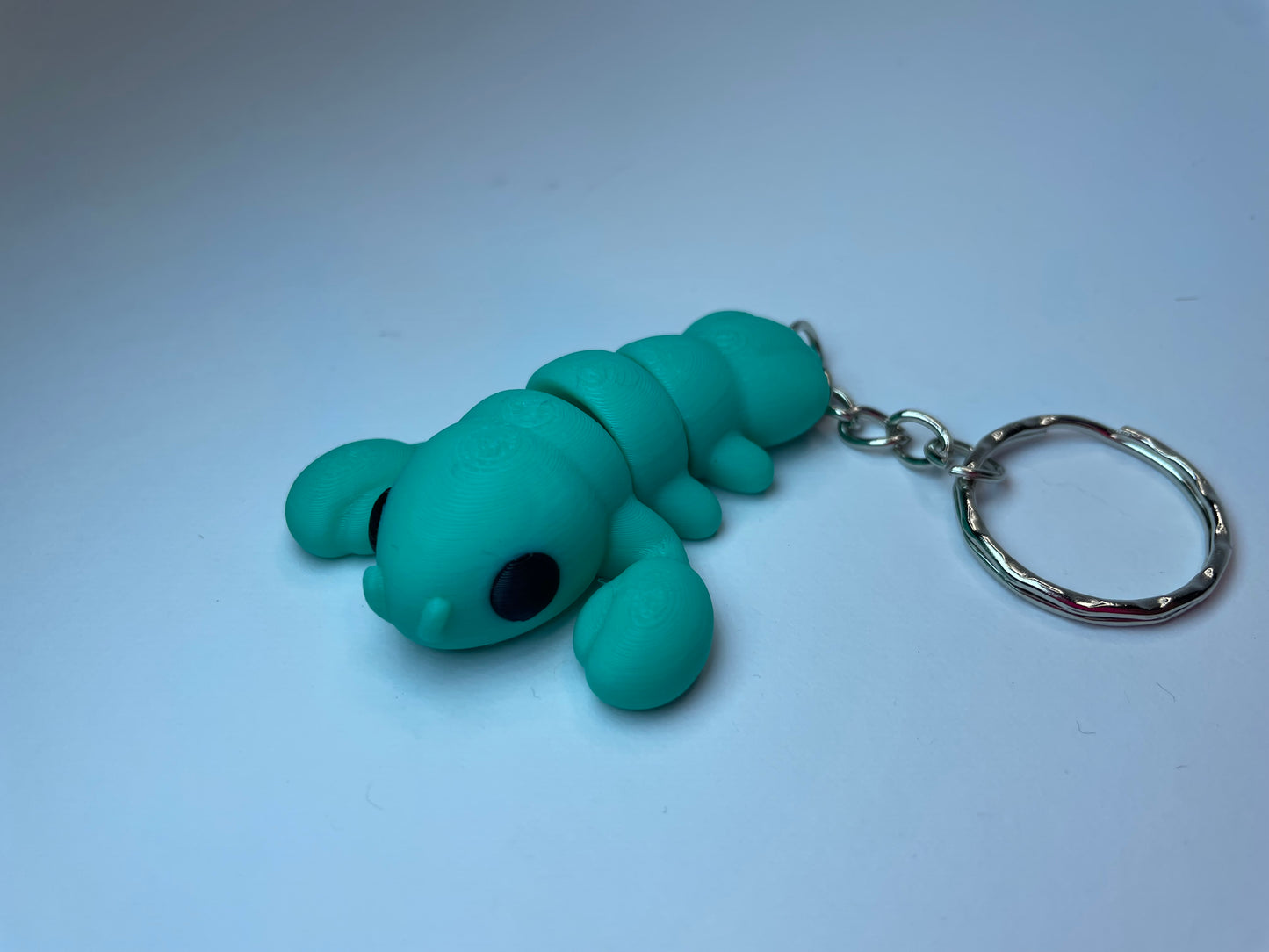 3D-gedruckter Hummer-Schlüsselanhänger aus PLA, robust & detailreich