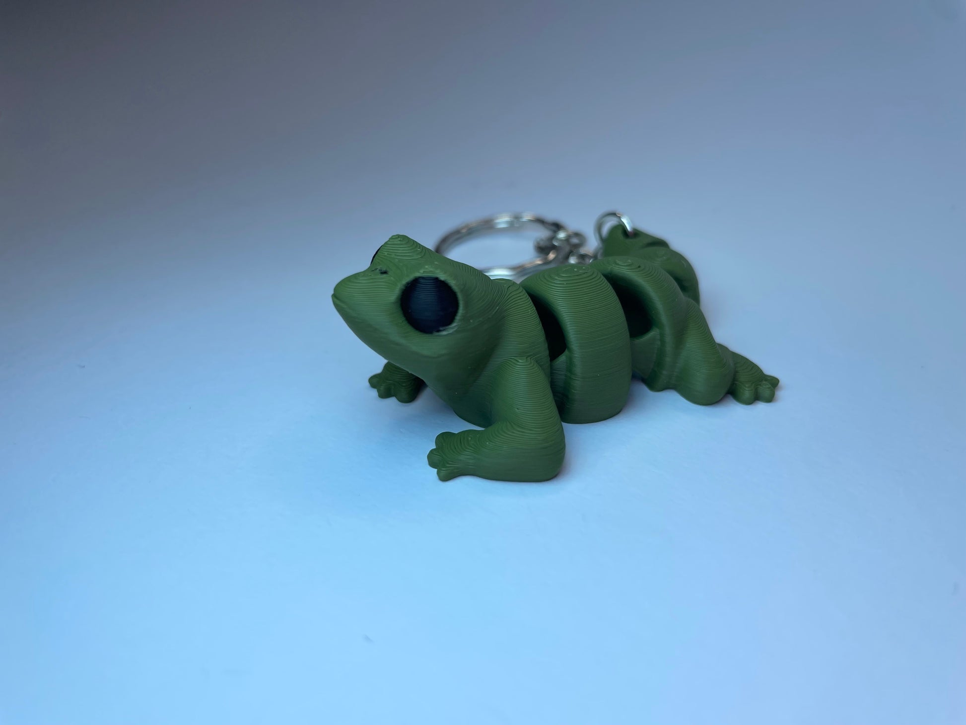 Kleine Reptilienfigur Flexi-Eidechse Lizzy als Schlüsselanhänger