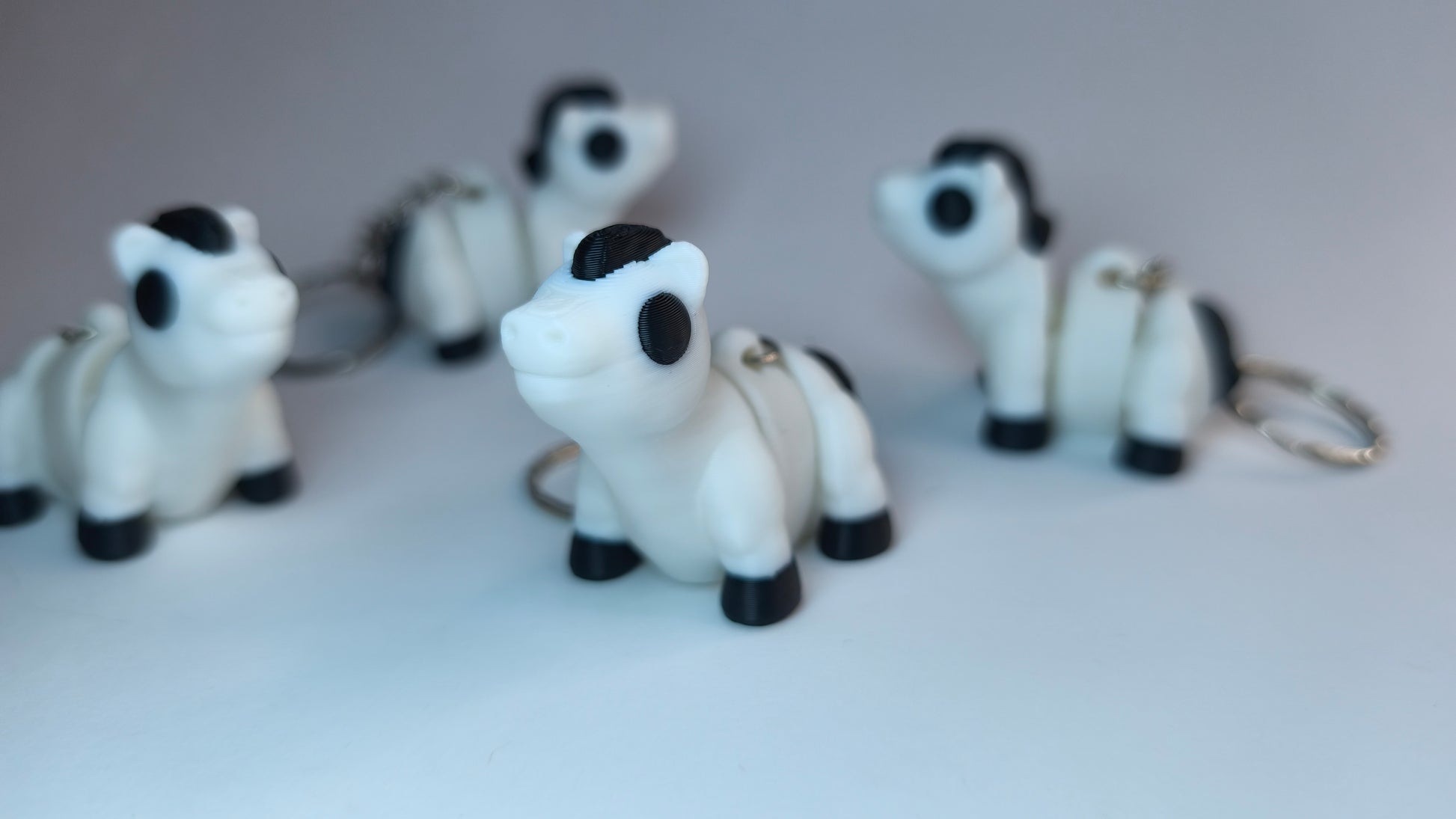 Magnus Pferd Schlüsselanhänger – 3D-Druck Figur als Geschenkidee für Tierfans.