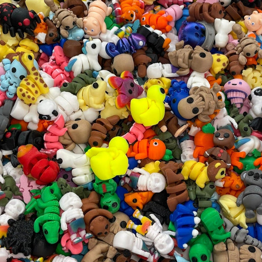 Mini Flexis aus PLA, 3D-gedruckt von 3DruckAS