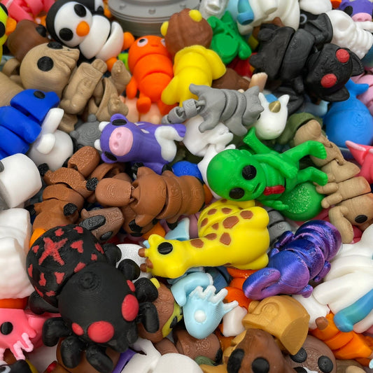 Mini Flexis aus PLA, 3D-gedruckt von 3DruckAS