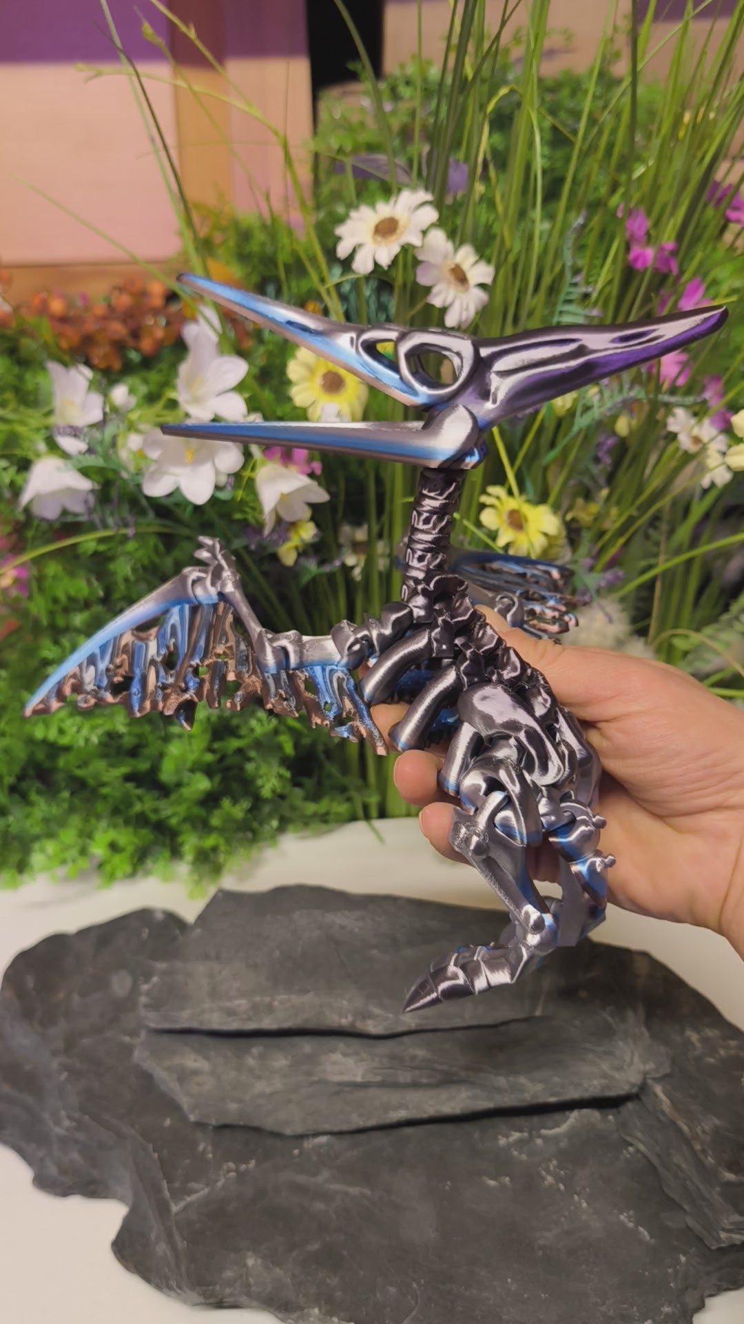 Pteranodon Flexi-Modell in verschiedenen Farbvarianten