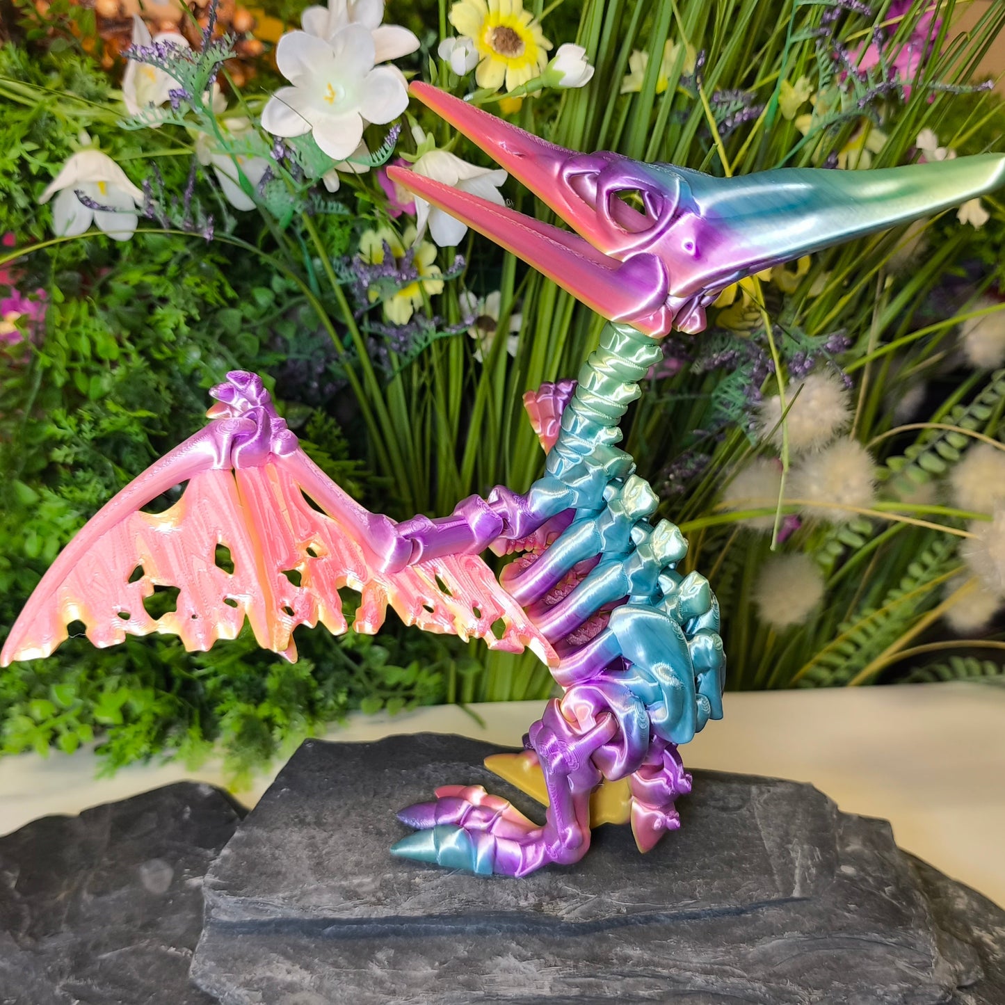 Flexi Pteranodon als bewegliches 3D-Druck Skelett