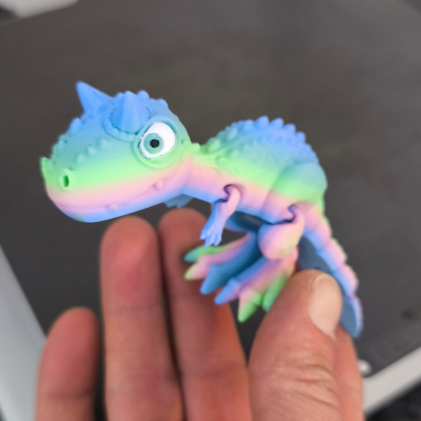 Flexi-Carnotaurus Dino Figur – Little | 3DruckAS