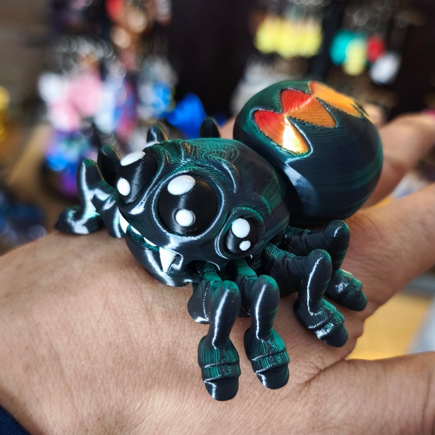 Flexi-Spinne Figur XL – Spidiii | 3DruckAS