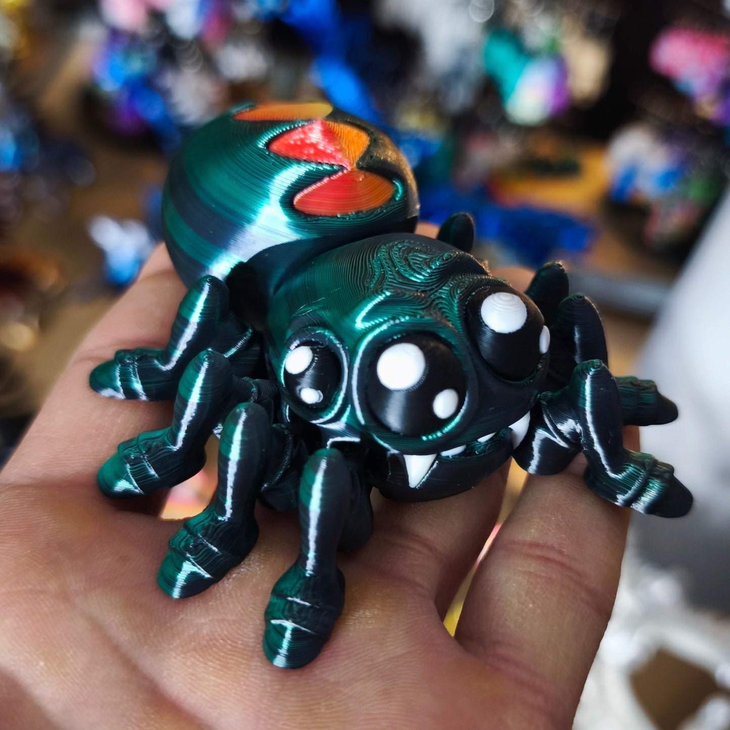 Flexi-Spinne Figur XL – Spidiii | 3DruckAS