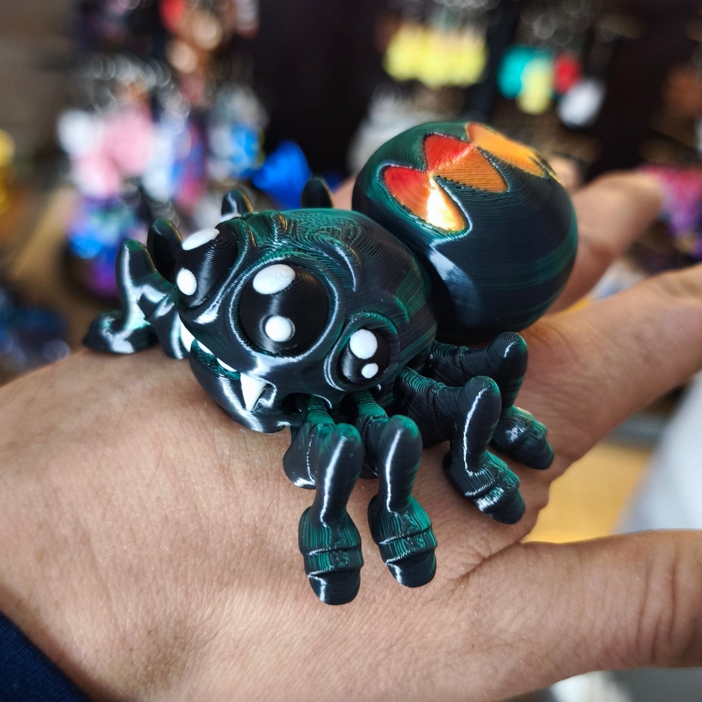 Flexi-Spinne Figur XL – Spidiii | 3DruckAS