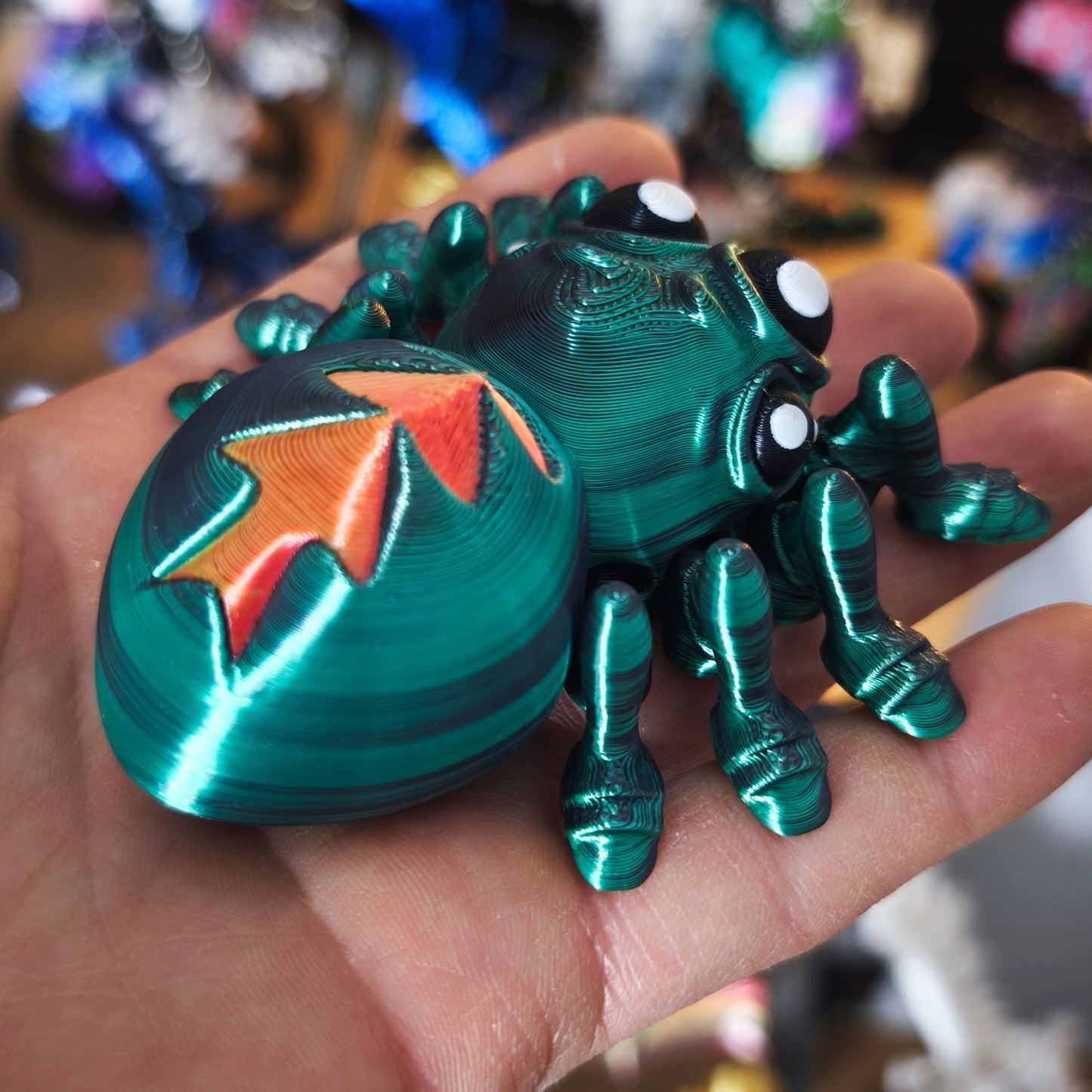 Flexi-Spinne Figur XL – Spidiii | 3DruckAS