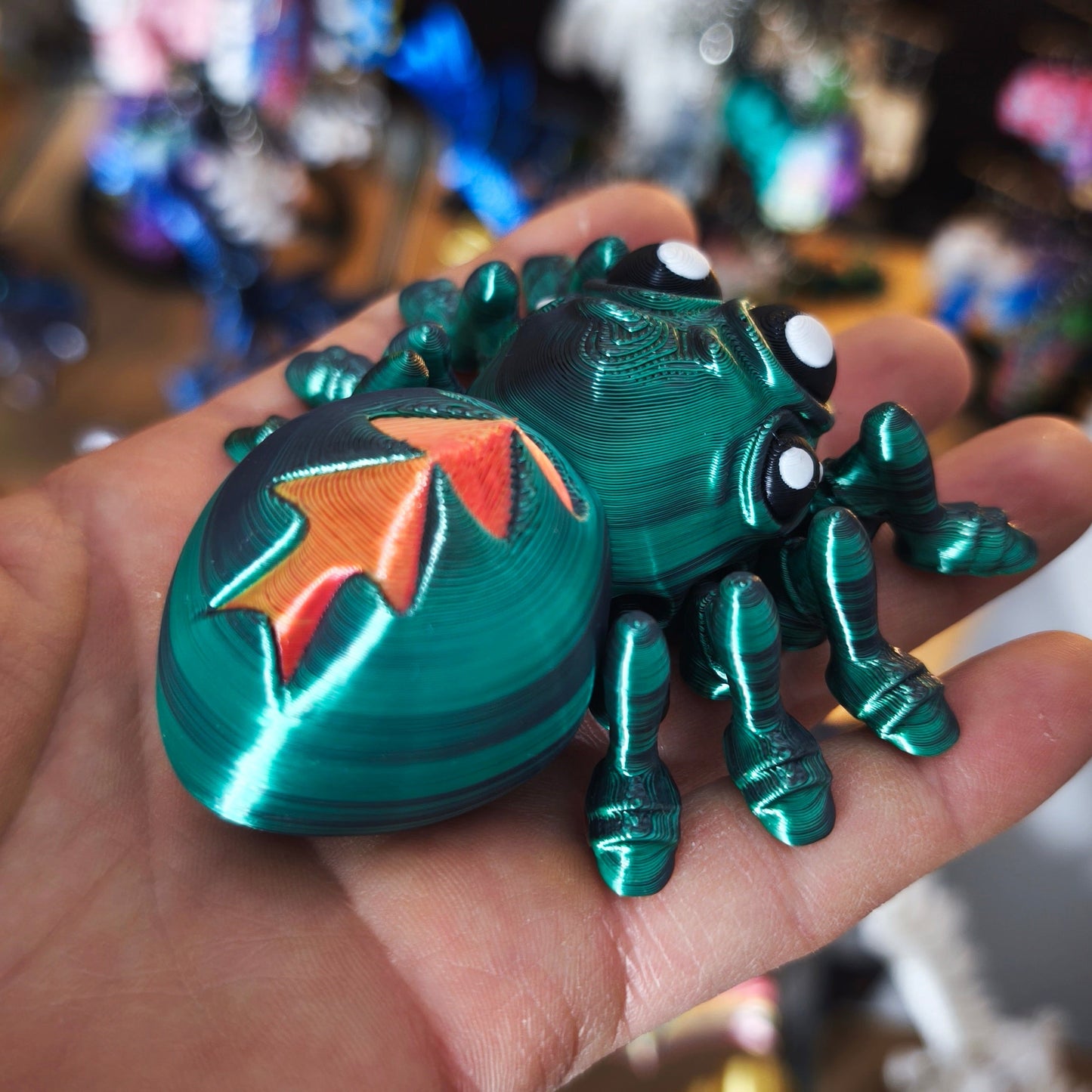 Flexi-Spinne Figur XL – Spidiii | 3DruckAS