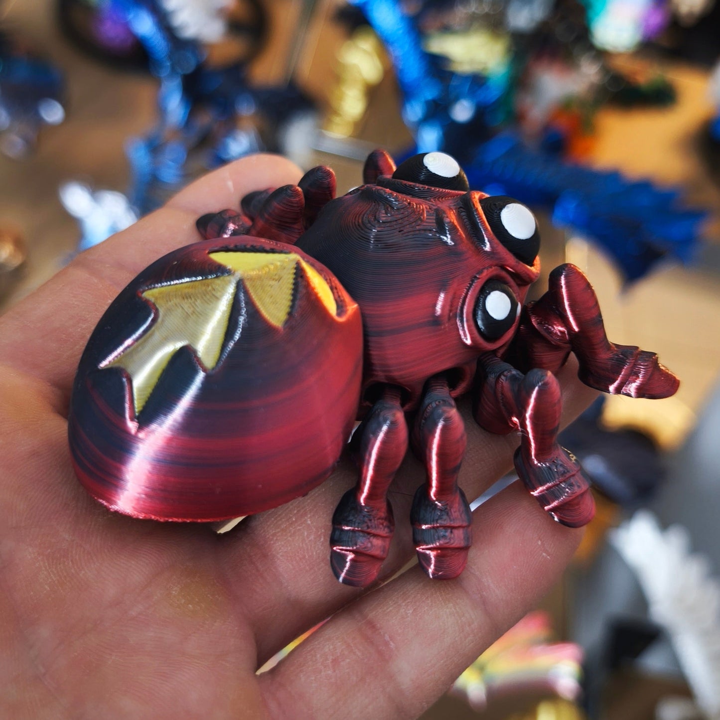 Flexi-Spinne Figur XL – Spidiii | 3DruckAS