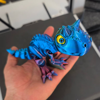 Flexi-Carnotaurus Dino Figur – Carno | 3DruckAS