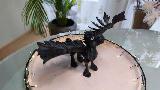 Pegasus Flexi-Figur – Fliegendes Pferd | 3DruckAS