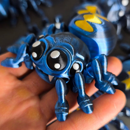 Spidiii XL (9cm) – flexible Spinne | Spider | PLA 3D-Druck