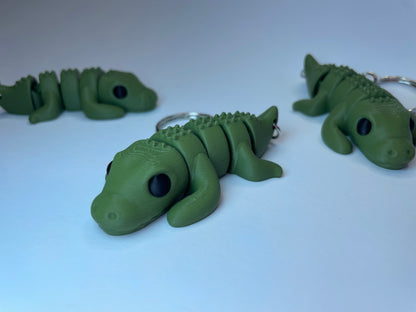 Rocco Krokodil Schlüsselanhänger als Geschenkidee für Reptilienfans