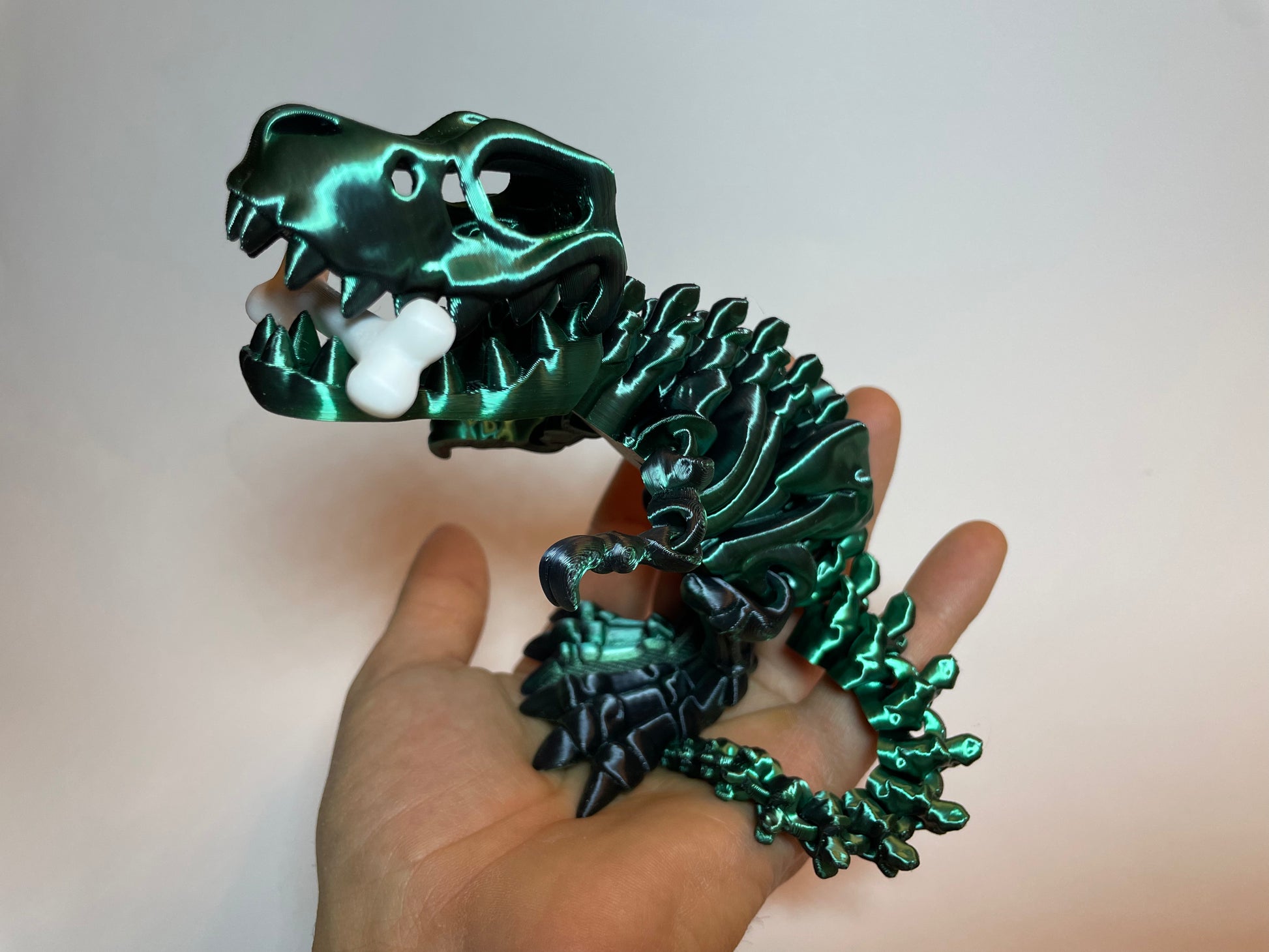 T-Rex 3D-Druck Figur aus PLA – Deko und Sammlerstück aus dem Allgäu